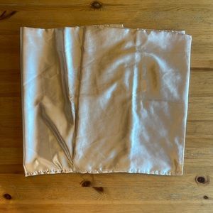 Rose Gold Satin Pillow Cases
